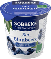 Yaourt aux myrtilles BIO 150 g - SOBBEKE